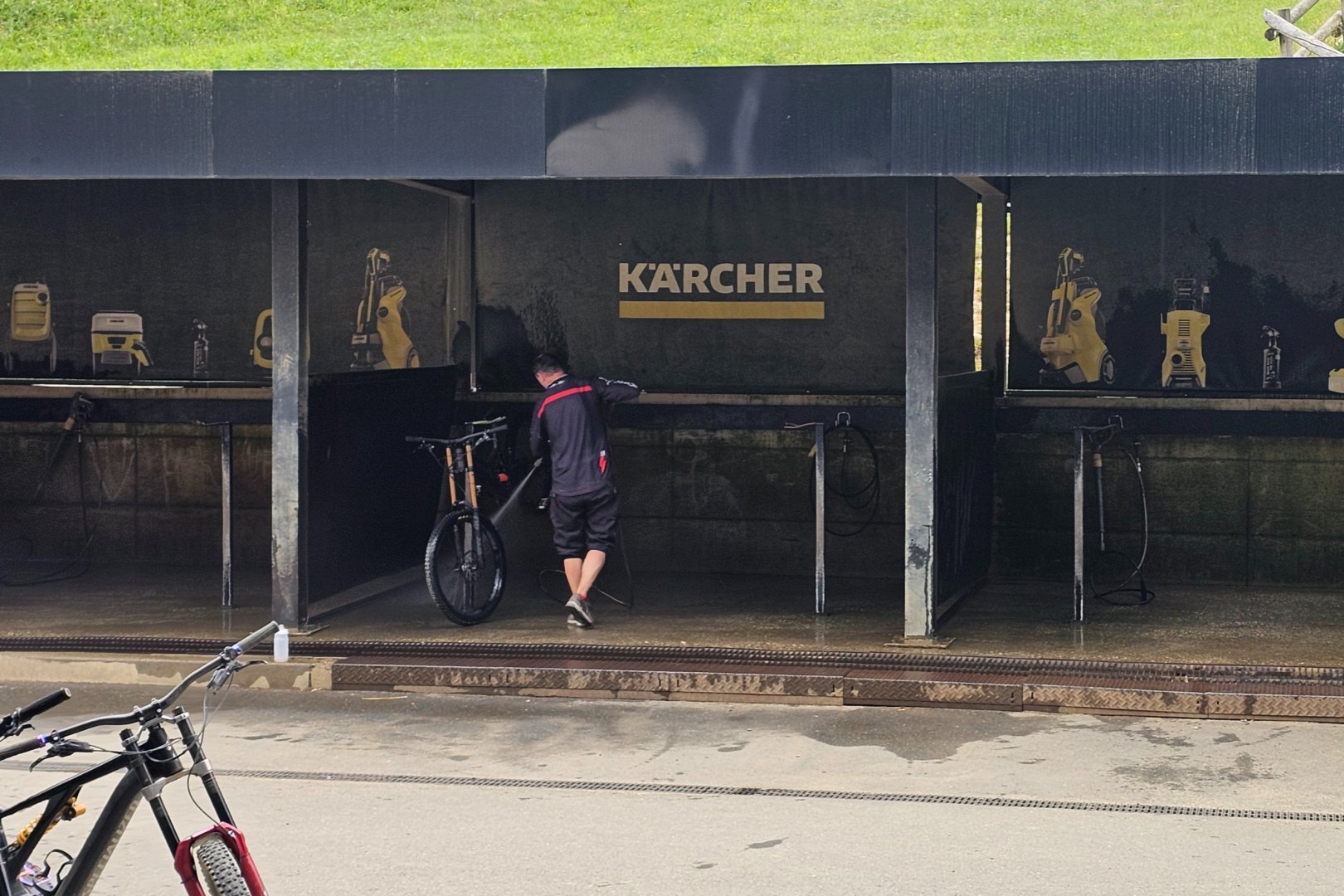 Karcher pralnica koles na Mariborskem Pohorju