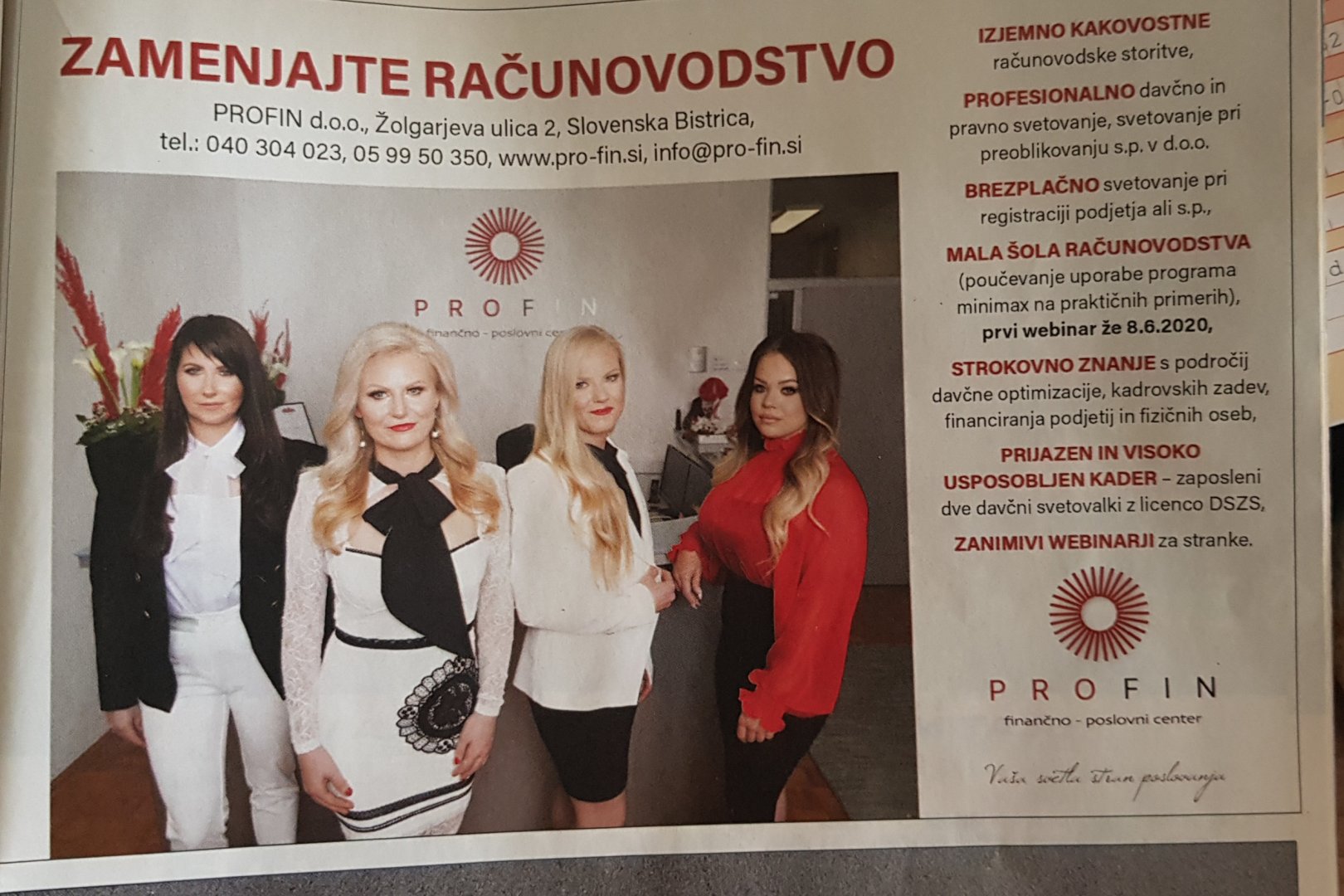 Zamenjajte računovodstvo